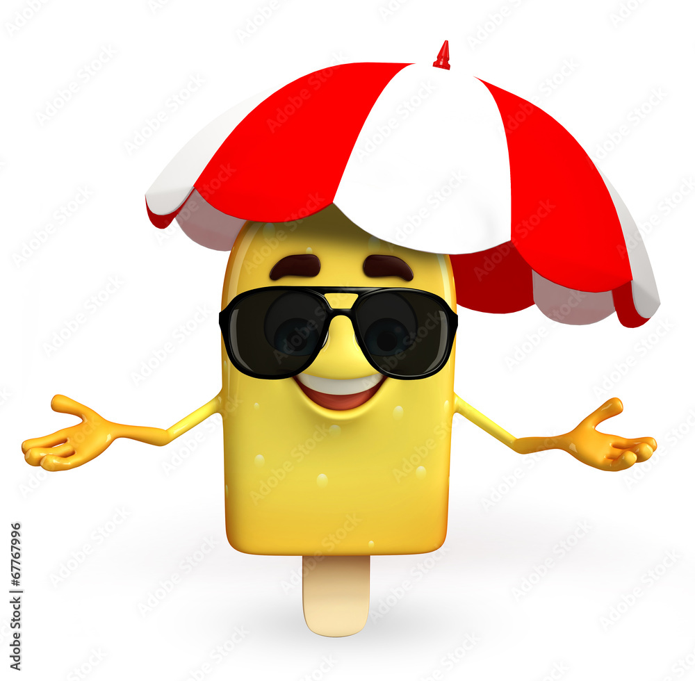 Candy Character With Umbrella Candy Character With Umbrella