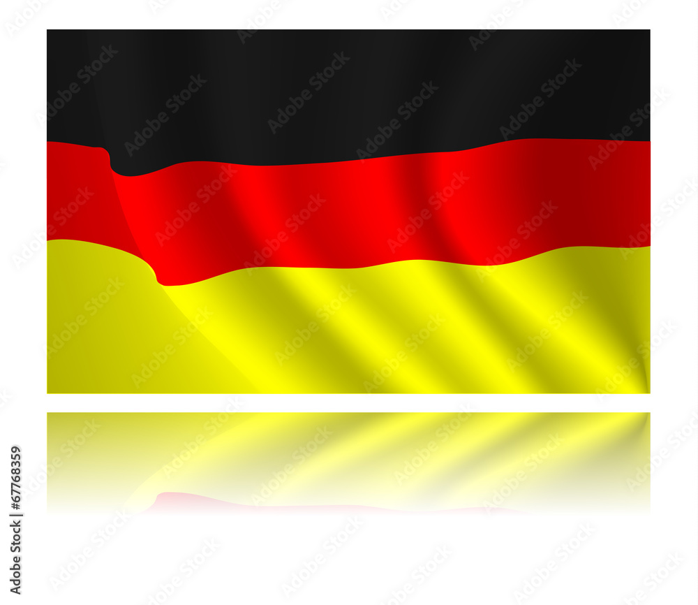 Naklejka premium Flag of country