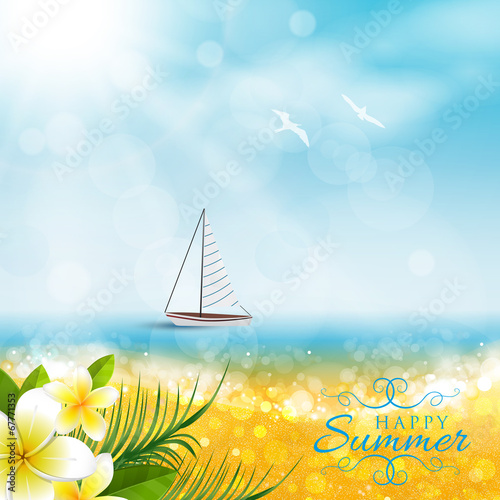 Spiaggia, Barca, Estate