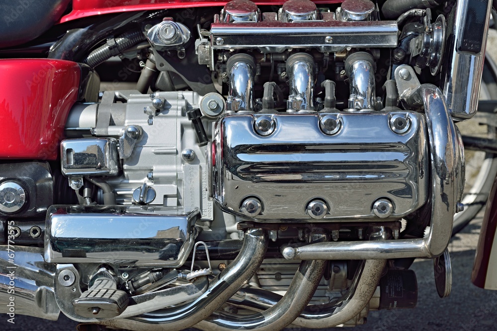 Fototapeta premium Motorrad - Motor