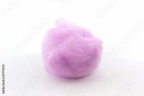 Purple spun sugar, Cotton Candy.