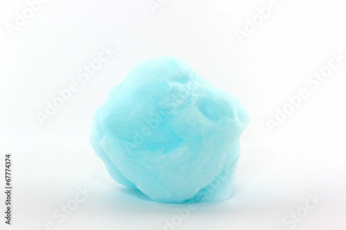 Blue spun sugar, Cotton Candy.