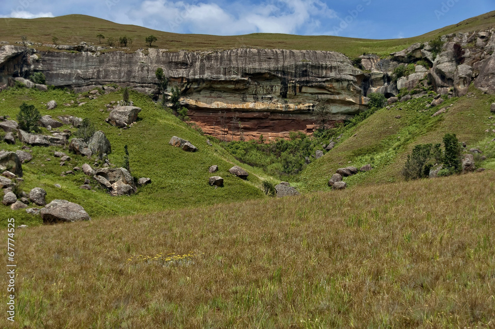 Giants Castle KwaZulu-Natal nature reserve, Drakensberg