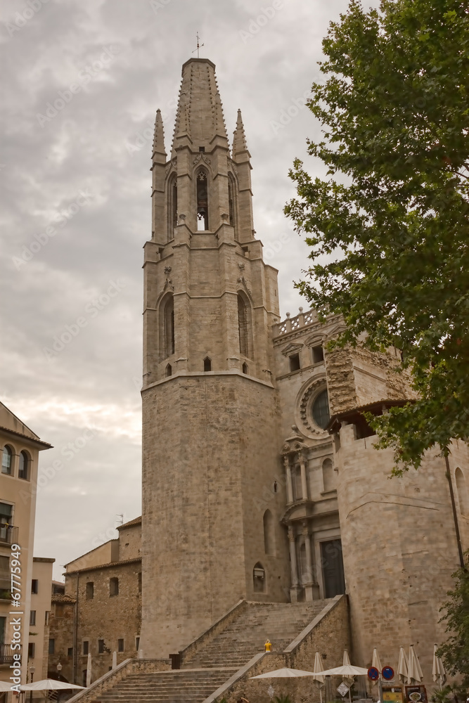Obraz premium Cathedral in Girona
