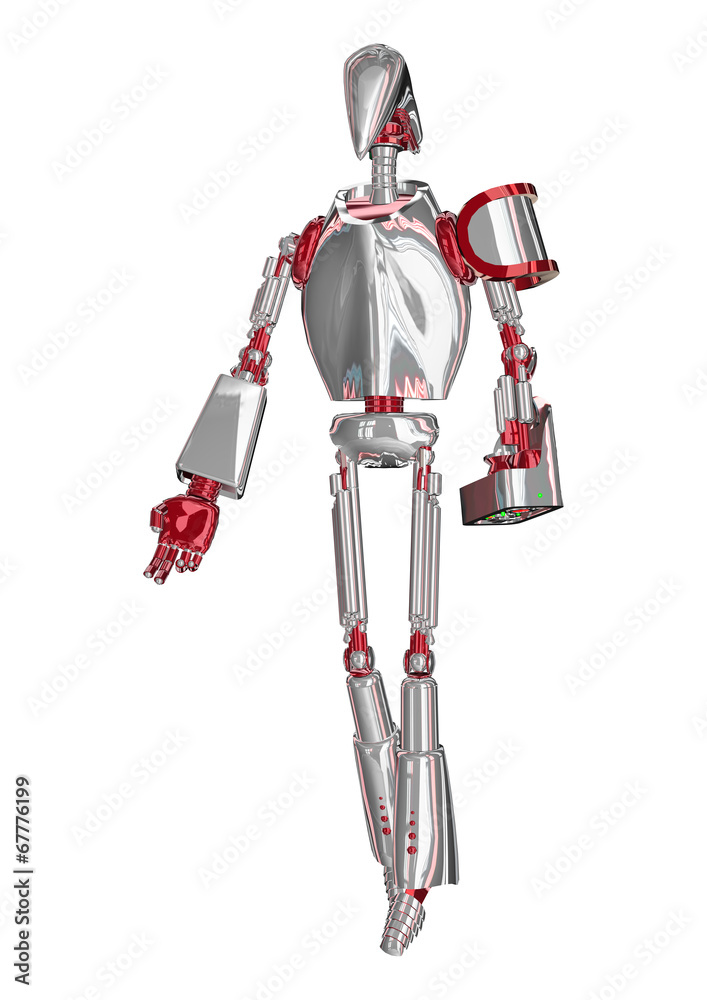 Naklejka premium Droid