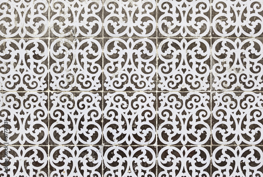 Typical old Lisbon tiles Typical old Lisbon tiles