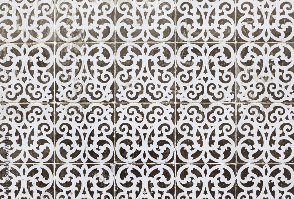 Typical old Lisbon tiles