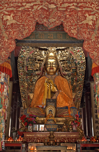 Tsongkapa in the Yonghegong Lama Temple, Beijing, China