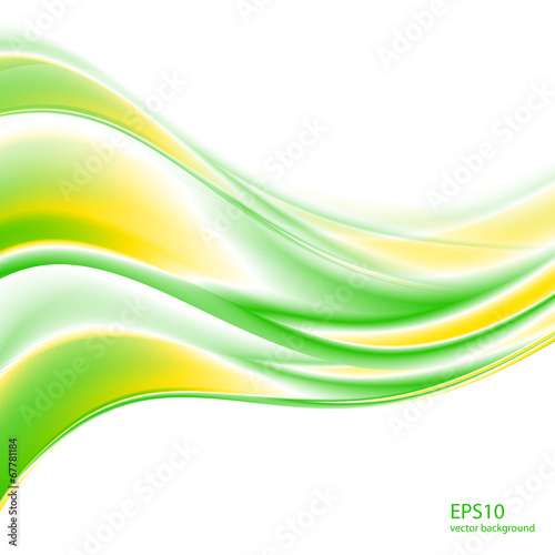Abstract colorful background. In the colors of Brazil.