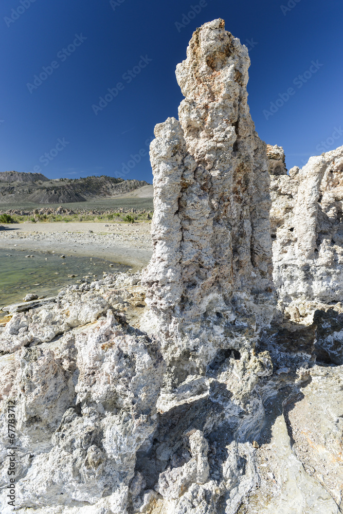 Tufa Formation in Mono Lake, California