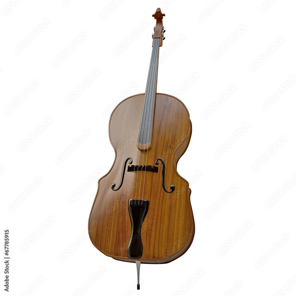 Fototapeta premium Contra bass isolated