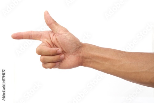 Hand shown symbol