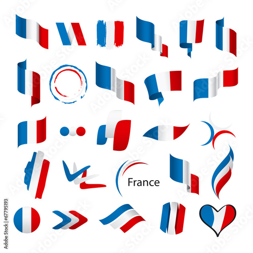 biggest collection of vector flags of France