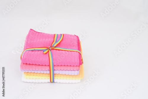 Packaging of small towel