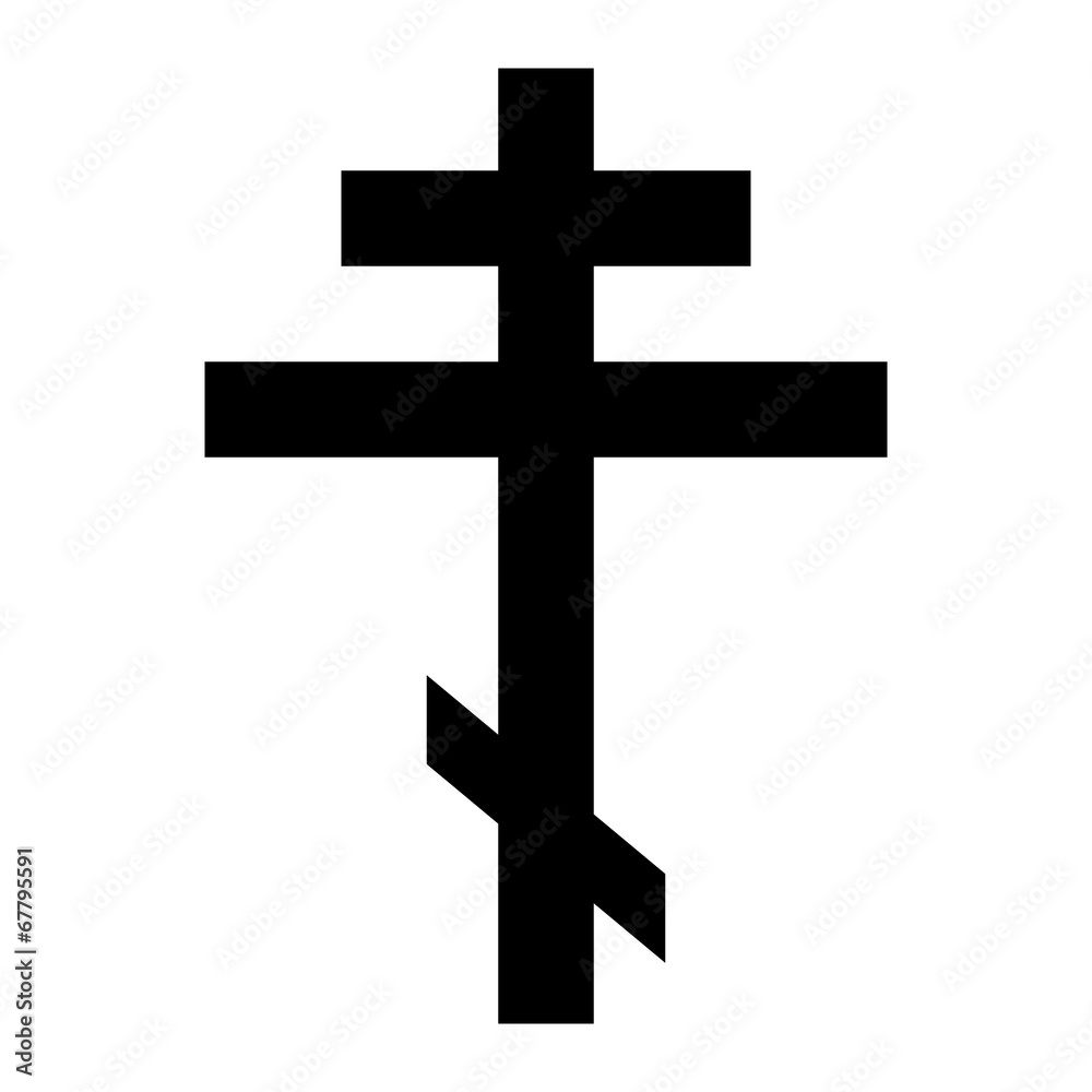 Religious orthodox cross