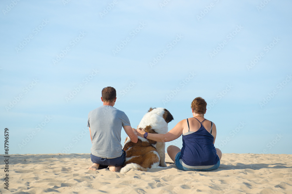 owners with their dog owners with their dog