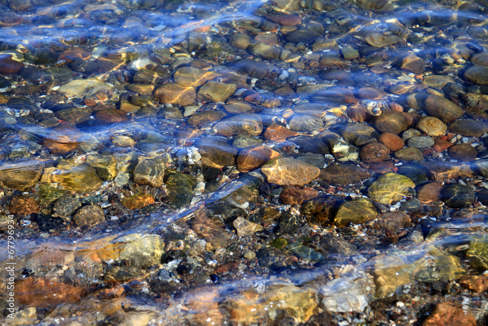 Steine im Meer