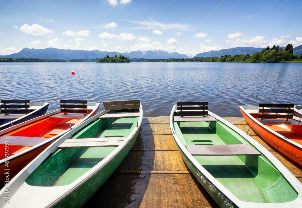 row boats