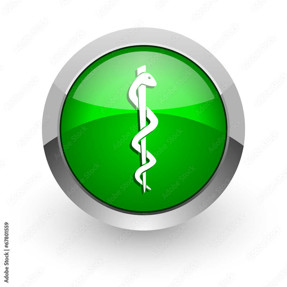 emergency green glossy web icon emergency green glossy web icon