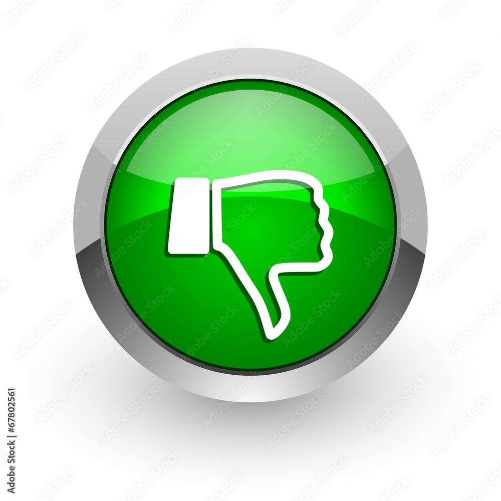 dislike green glossy web icon dislike green glossy web icon