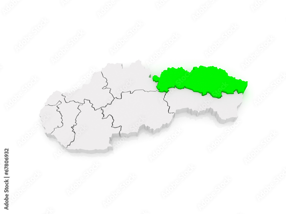Map of Presov. Slovakia. Map of Presov. Slovakia.