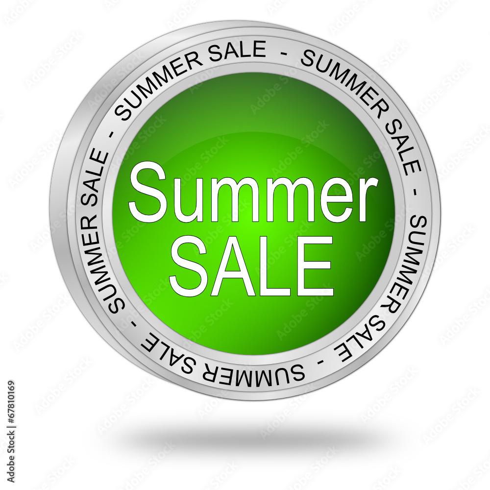 Summer Sale Button Summer Sale Button