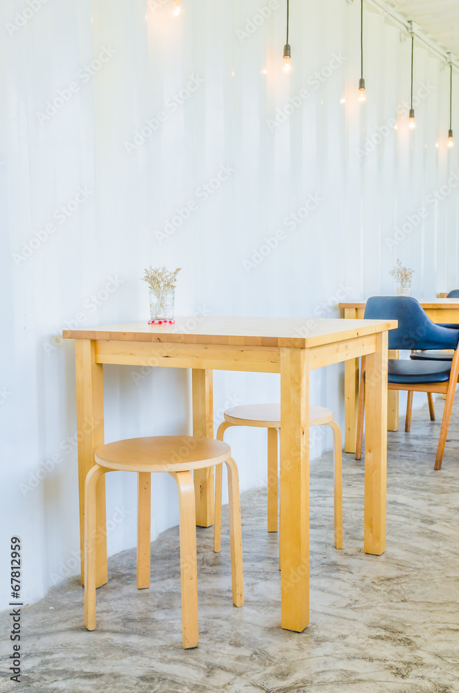 Coffee shop interior Coffee shop interior