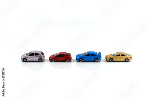 Fototapeta Naklejka Na Ścianę i Meble -  toy car model