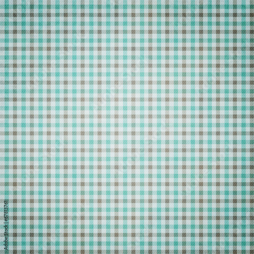 Blue and Grey Plaid Textured Fabric Background