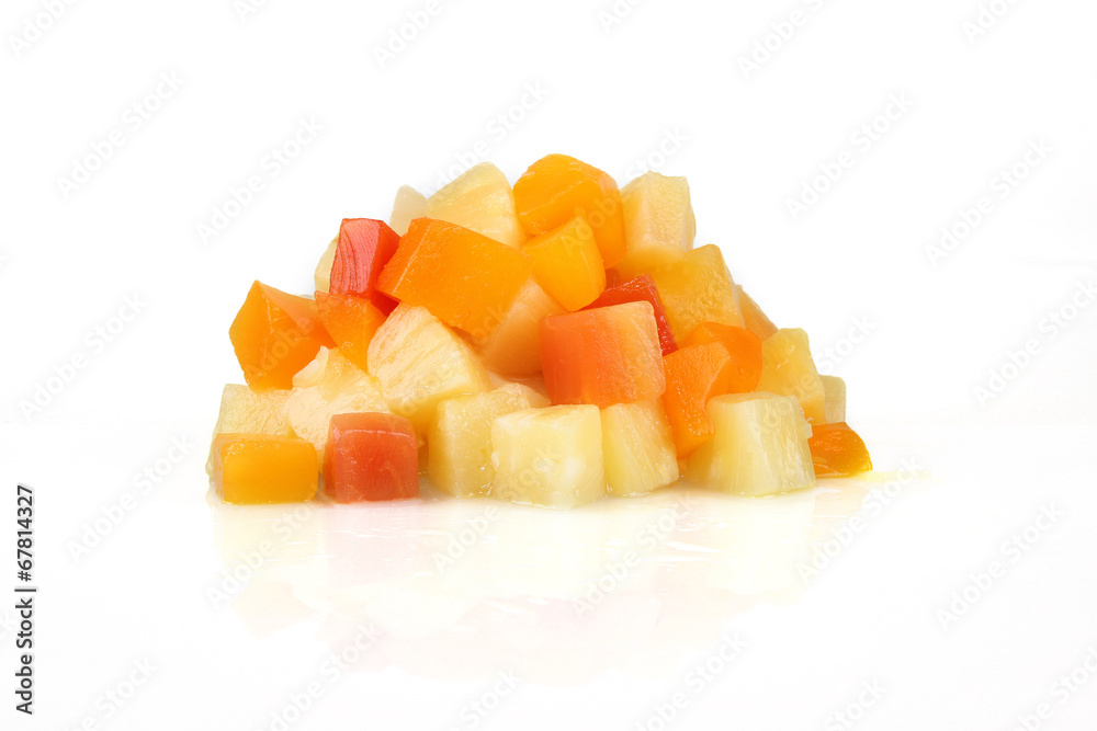 Sliced fruit Sliced fruit