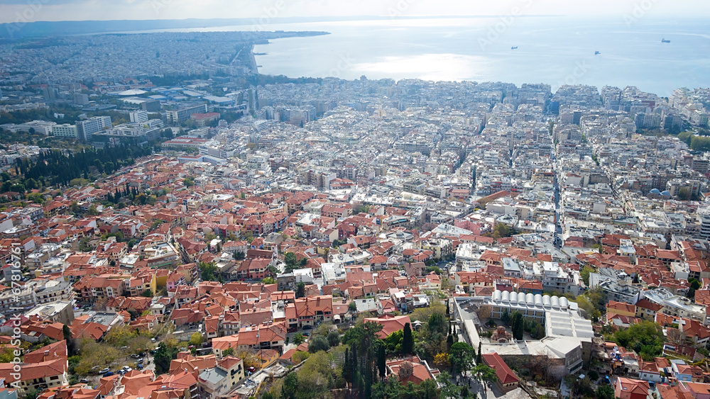 Aerial View of Thessaloniki