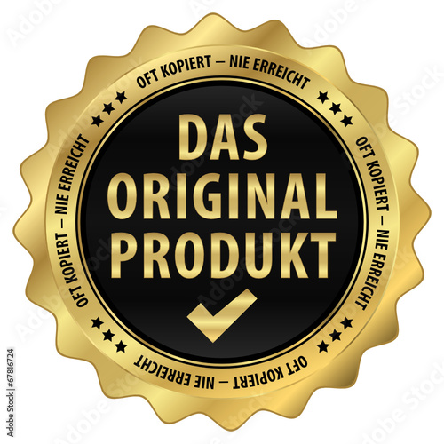 Das Original Produkt, oft kopiert - nie erreicht - gold