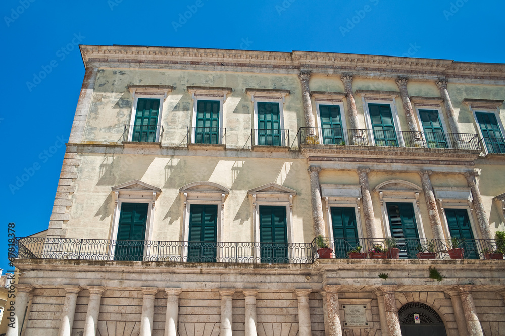 Historical palace. Altamura. Puglia. Italy. Historical palace. Altamura. Puglia. Italy.