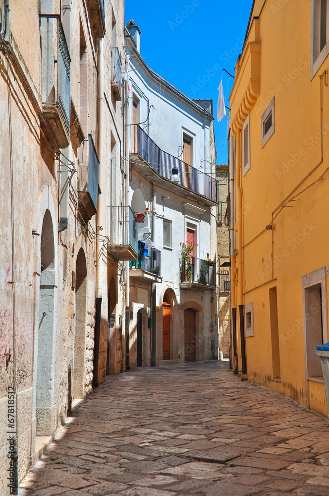 Alleyway. Altamura. Puglia. Italy.