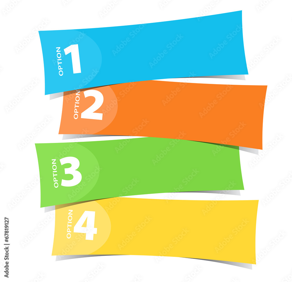 Obraz premium Color Banners