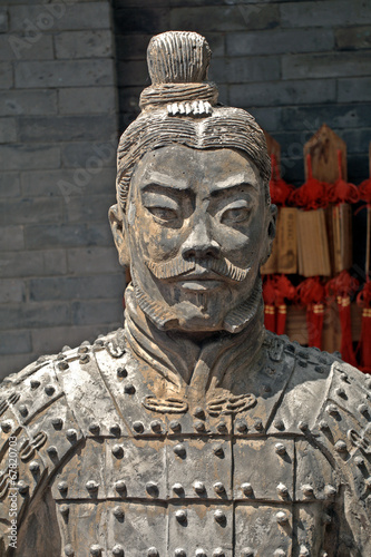 Terracotta warrior, Juyongguan, China photo