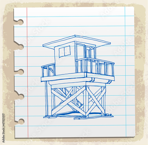 lifeguard station