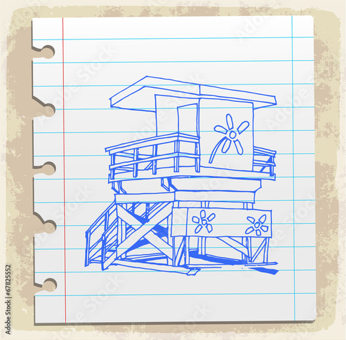 lifeguard station