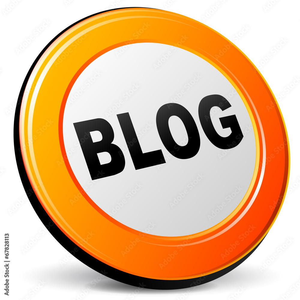 Vector blog icon Vector blog icon