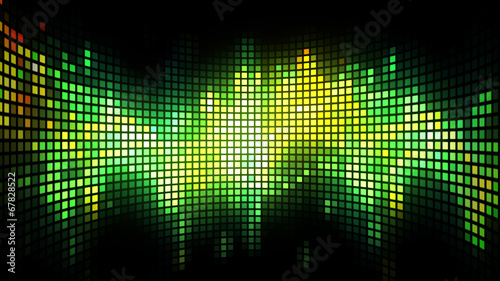 Dance Music Light Box Background
