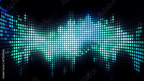 Dancing Light Grid Background