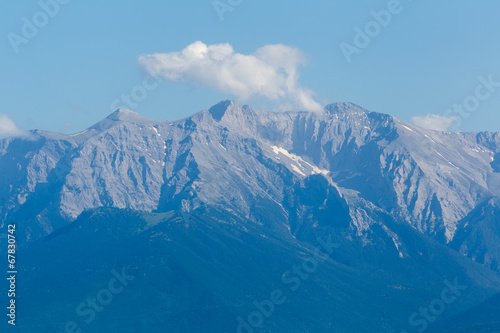 Olympus Mountain in Greece