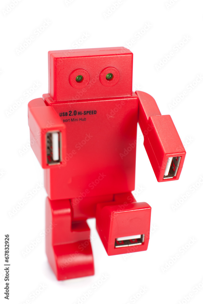 usb hub port on white usb hub port on white