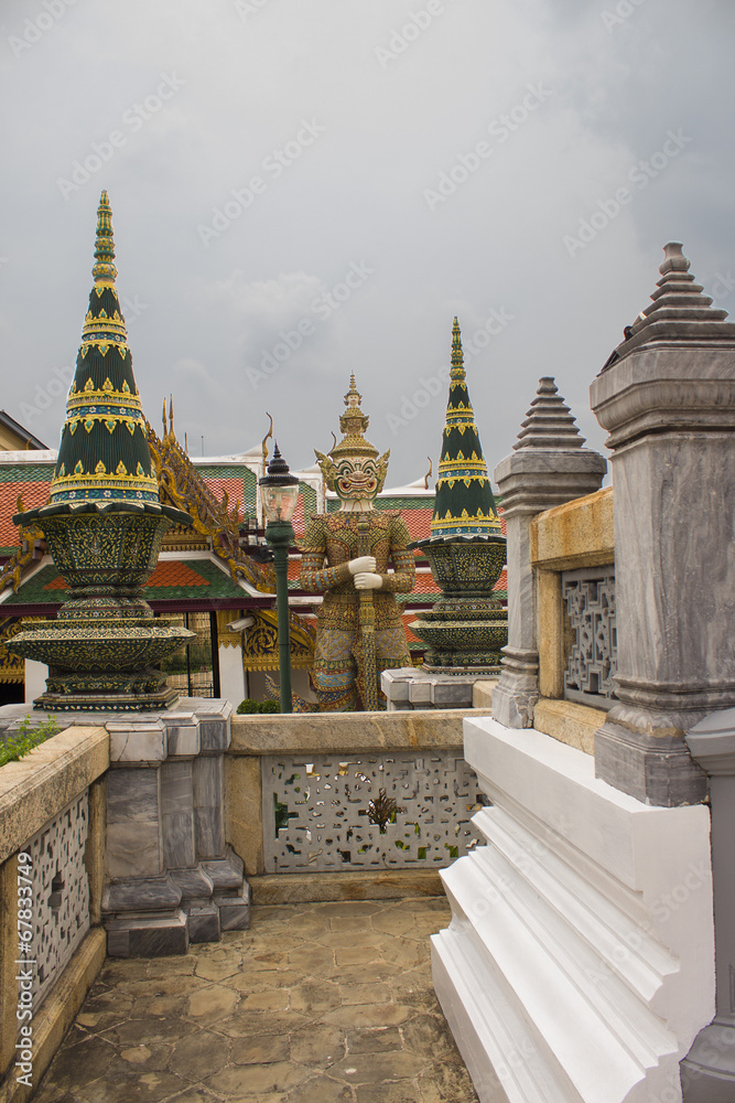 Fototapeta premium temple on the white background