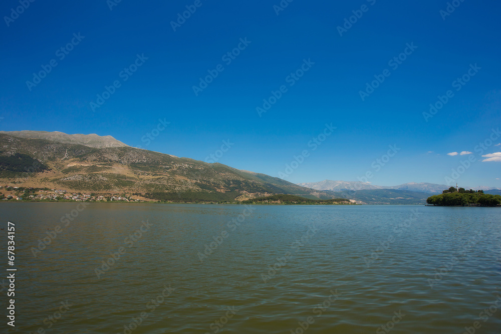 The Ioannina (Greece) lake