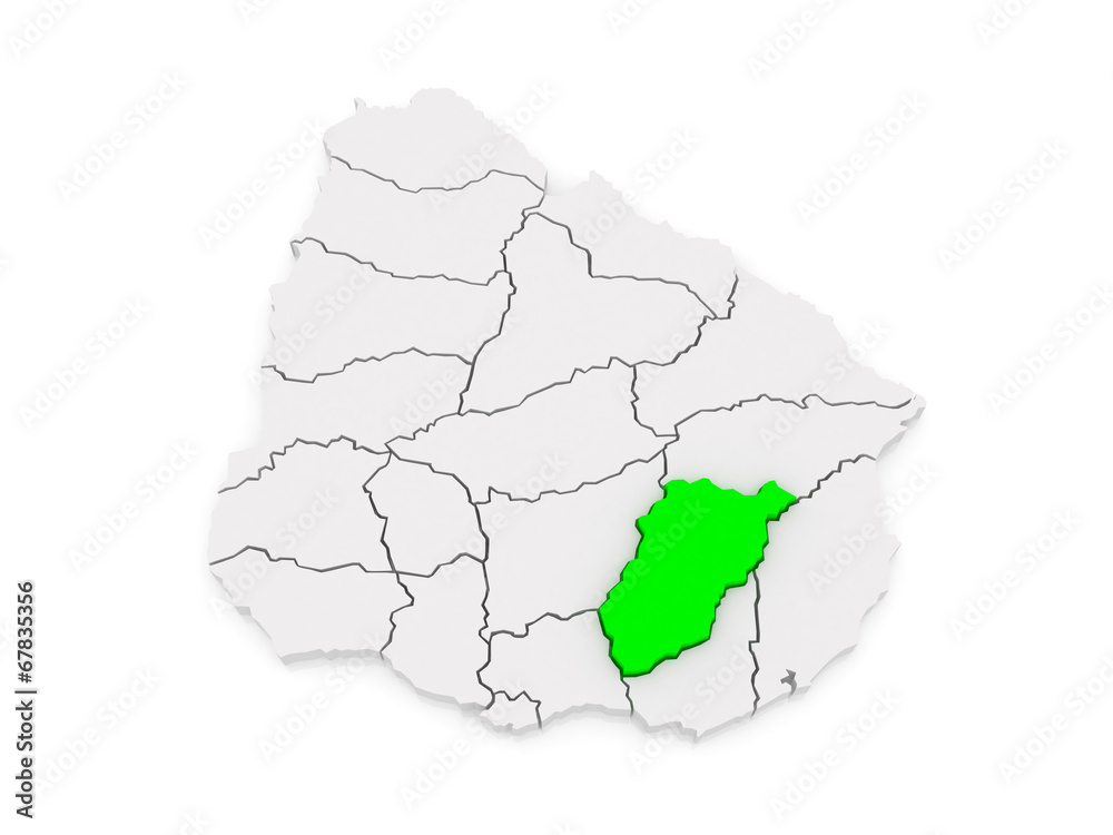 Map of Lavaleha. Uruguay. Map of Lavaleha. Uruguay.