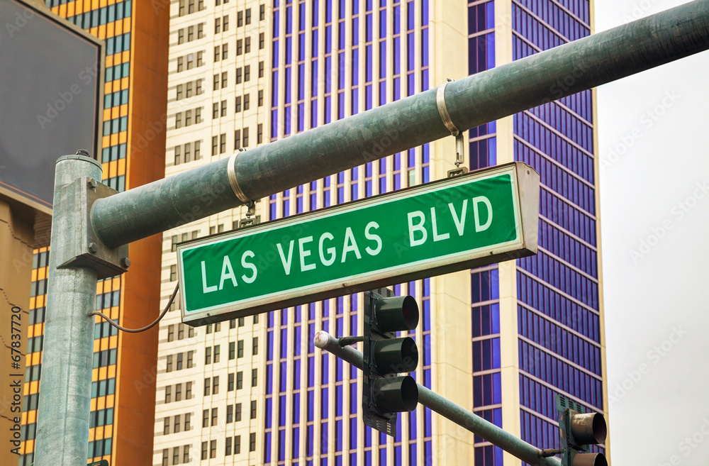 Las Vegas boulevard sign