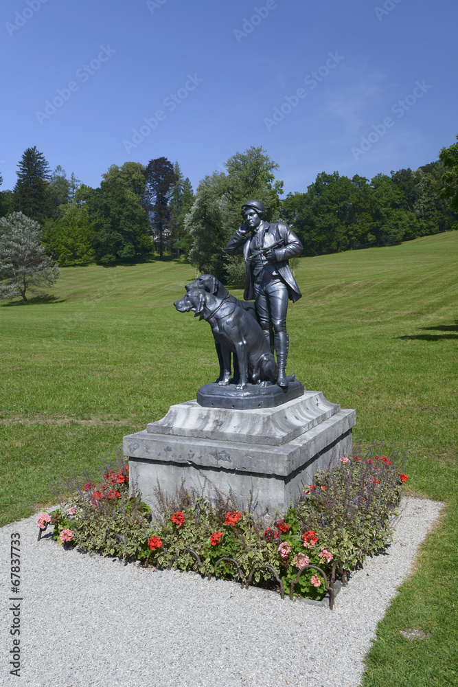 Obraz premium Bad Ischl - Kaiservillenpark