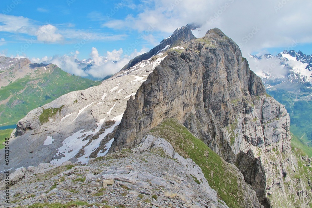 Gipfel in den Gadmer Dolomiten