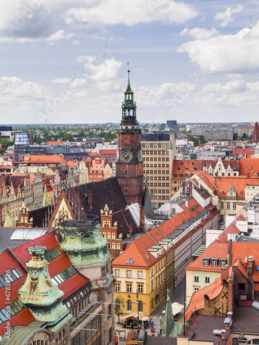 Fototapeta View of Wroclaw
